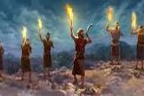 Gideon's men rout the Midianites