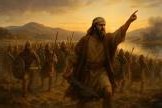 Joshua against King Jabin of Hazor