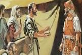 Men of Gibeon arrive